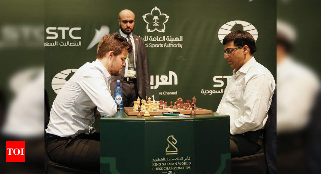 Viswanathan Anand Stuns Magnus Carlsen at World Rapid Chess C'ship