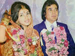 Rajesh Khanna's marriage photo