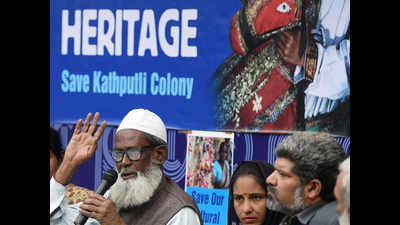 Kathputli Colony residents meet PM Modi