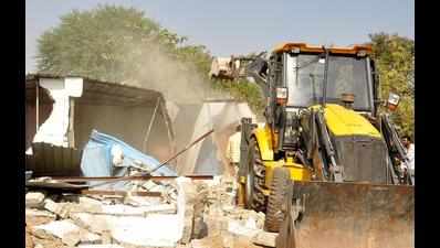 Collector office razes encroachment on NU land