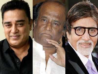 Rajinikanth enters politics, Amitabh Bachchan and Kamal Haasan wish him luck