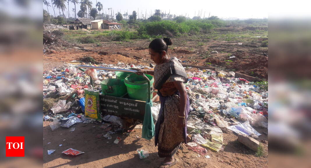 garbage van not yet arrived Times of India