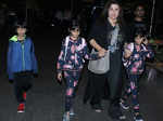 Farah Khan and her kids Czar, Diva and Anya