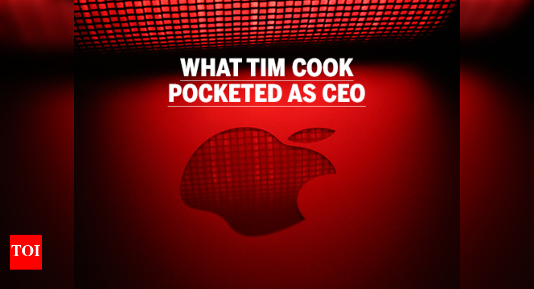 Infographic: What Tim Cook pocketed as CEO - Times of India