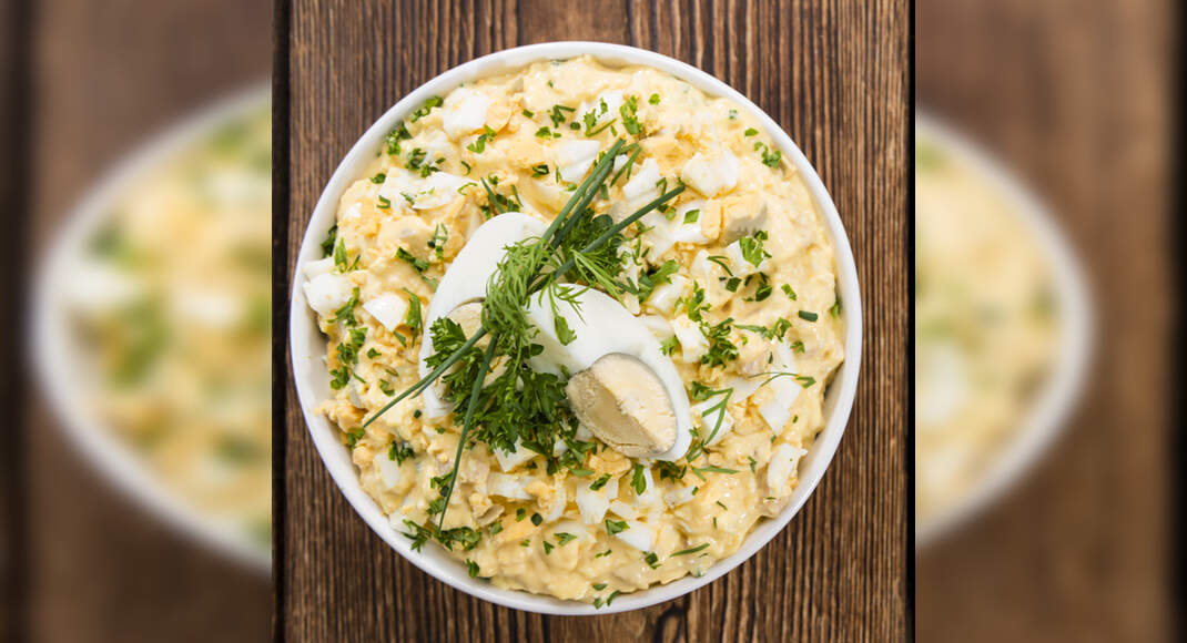 Mayonnaise Egg Salad Recipe: How to Make Mayonnaise Egg Salad Recipe | Homemade Mayonnaise Egg Salad