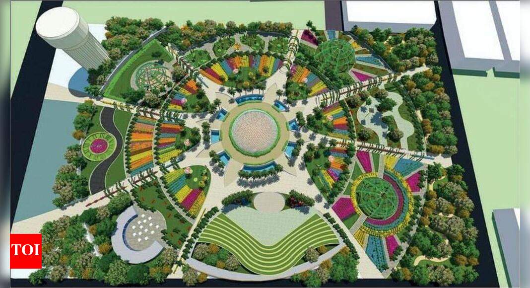 One lakh flowering plant speciesto bloom in Surat’s biggest garden Surat News Times of India