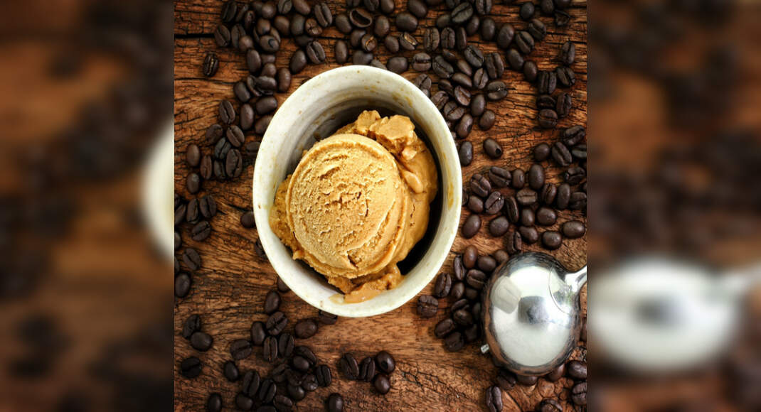 Coffee Ice Cream Recipe: How to Make Coffee Ice Cream Recipe | Homemade Coffee Ice Cream Recipe - Ti
