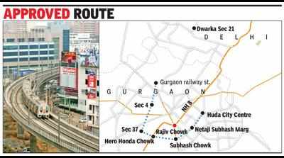 Govt changes its mind again, no Dwarka-Gurugram Metro in near future