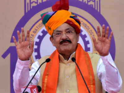 Mughals, Brits ruined India: Vice President | India News - Times of India