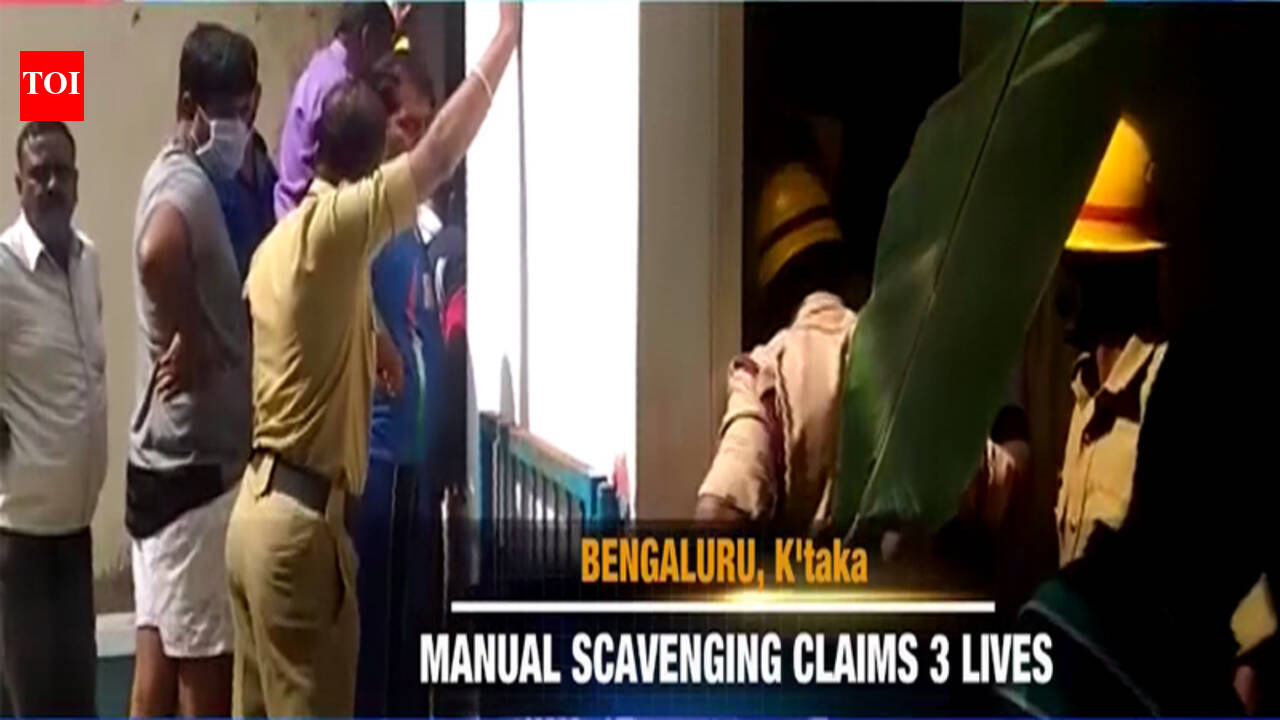 Despite ban, manual scavenging continues in Bengaluru; 3 killed