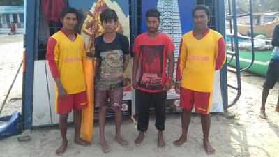 Lifeguards prevent tourist from drowning in Murudeshwar