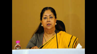 Public fund being spent only on welfare, development works: Vasundhara Raje