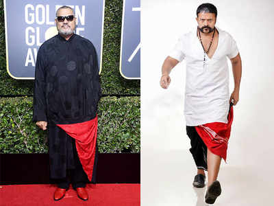 Laurence Fishburne channels Jayasurya’s Aadu 2 style for his Golden Globes attire