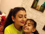 Juhi Parmar's candid moments with her daughter