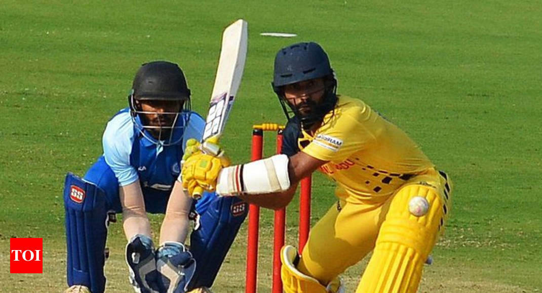 Syed Mushtaq Ali Trophy Tamil Nadu register sevenwicket victory over