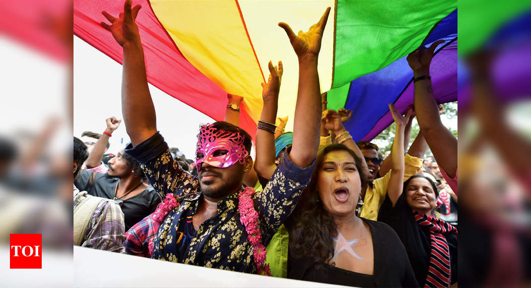 Sc Gives Gay Community Hope Agrees To Review Section 377 Ruling India News Times Of India