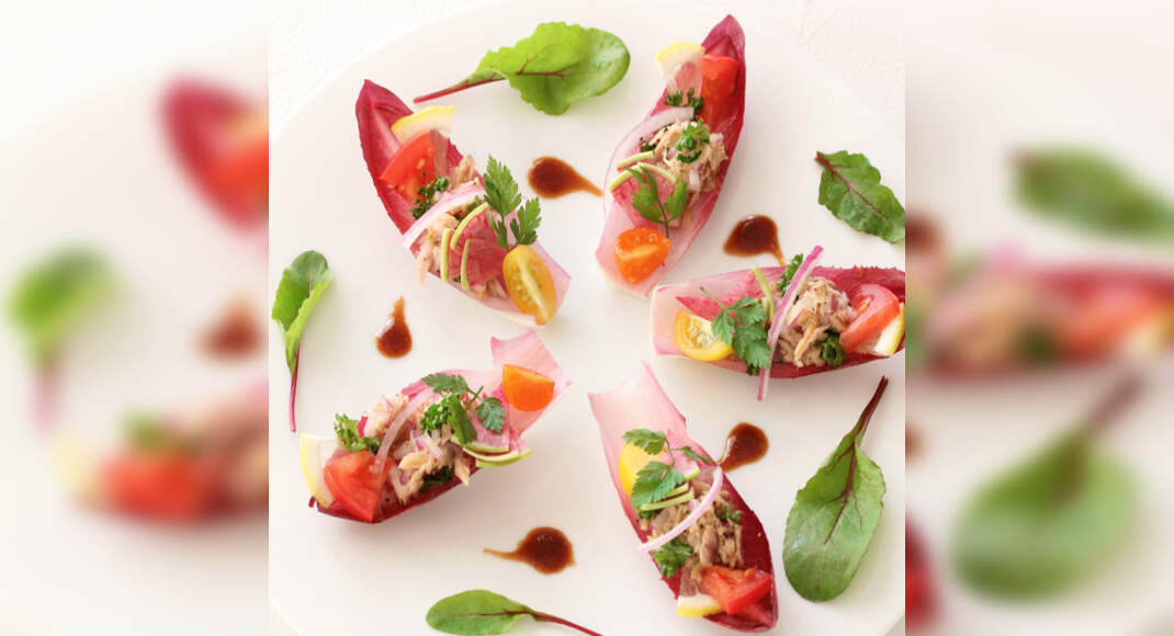 Bacon Tomato Bites Recipe: How to Make Bacon Tomato Bites Recipe | Homemade Bacon Tomato Bites Recip