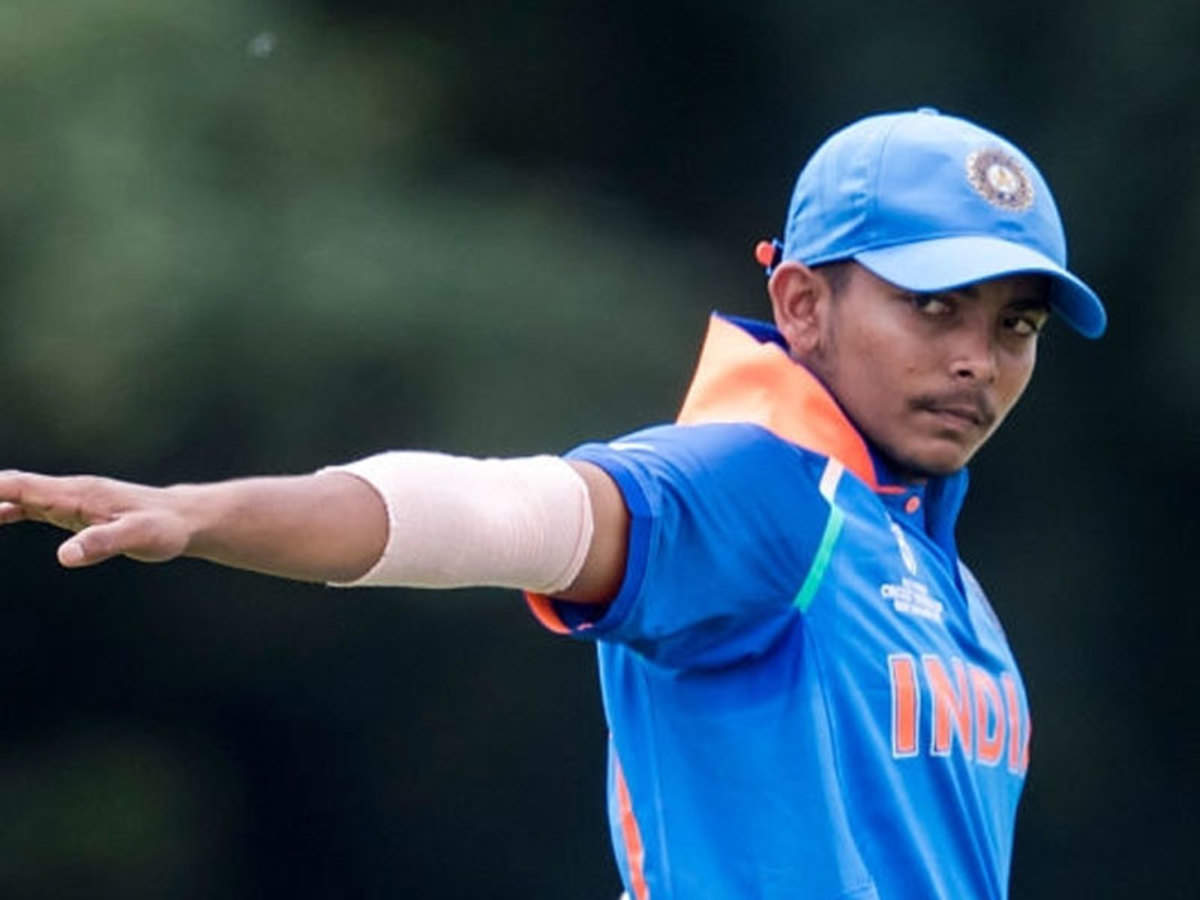 India Under 19 World Cup 18 Icc U 19 World Cup Will Shaw Dravid Combo Prove Successful For India Cricket News Times Of India