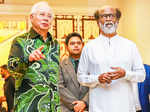 Rajinikanth and Najib Razak in Malaysia