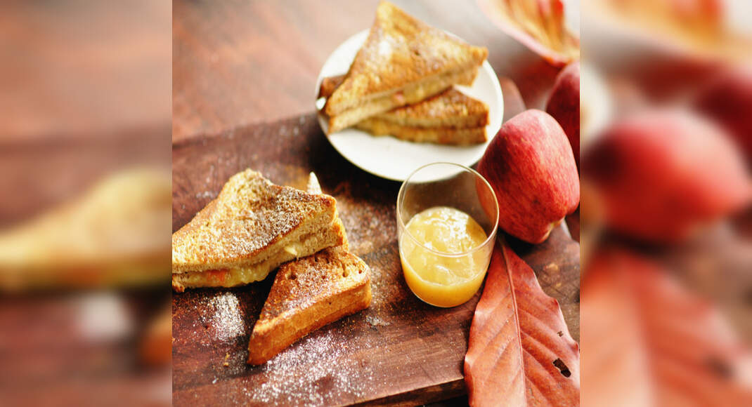 Applesauce Maple Syrup Sandwiches Recipe How to Make Applesauce Maple