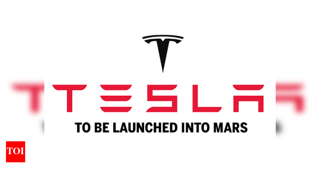 Infographic Tesla car to zip through space Times of India
