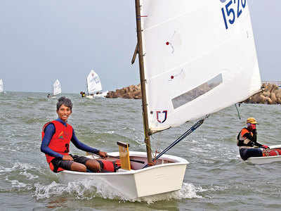 Hurrah! Rasoolpura boy Durga Prasad is India’s No 1 U-16 regatta sailor