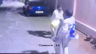 On cam: Former pilot attacked in Hyderabad