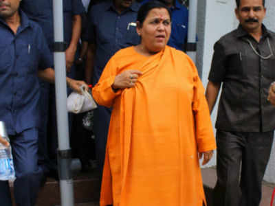 Uma Bharti’s meets RSS chief, absence in Parliament raises eyebrows