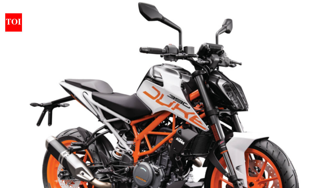 KTM 390 Duke launched in new white colour option - The Times of India