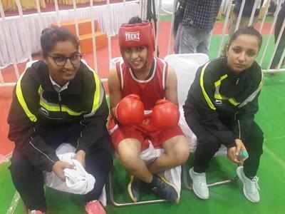 Bhondsi girl punches for gold in Serbia