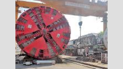 Boring machine starts rolling after 45 days