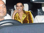 Deepika, Ranveer arrive together at Shah Rukh Khan’s party