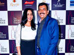 Alyona Kapoor and Sanjeev Kapoor