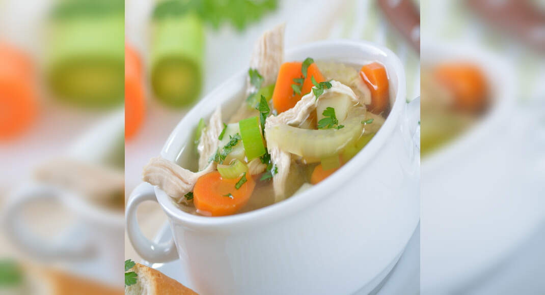 Chicken Zucchini Soup Recipe: How to Make Chicken Zucchini Soup Recipe | Homemade Chicken Zucchini S
