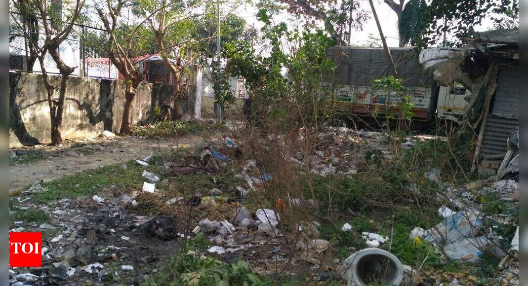 Garbage Mess Opposite IB Ground Saltlake - Times of India