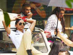 Deepika on the sets