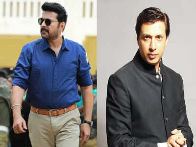 Mammootty and Madhur Bhandarkar in the audio launch of Resul Pookutty's The Sound Story