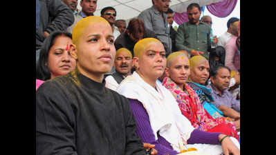 The price of tonsure protest: Rs 1.21 lakh