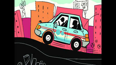 Roads paralysed with Chandigarh traffic