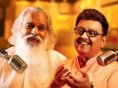 SPB and Yesudas shoot for a song together