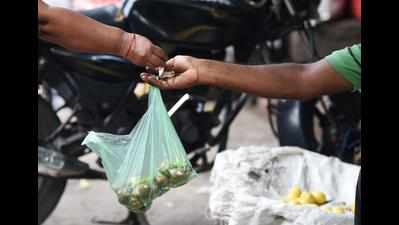 Noida fines 130 people since Monday in drive against plastic bags