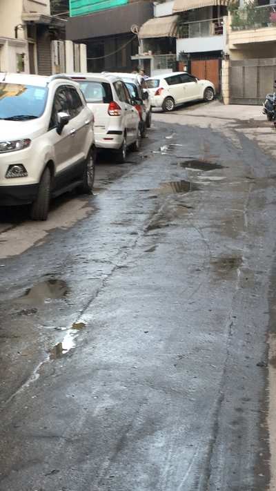 The great lanes of O block, Lajpat Nagar II