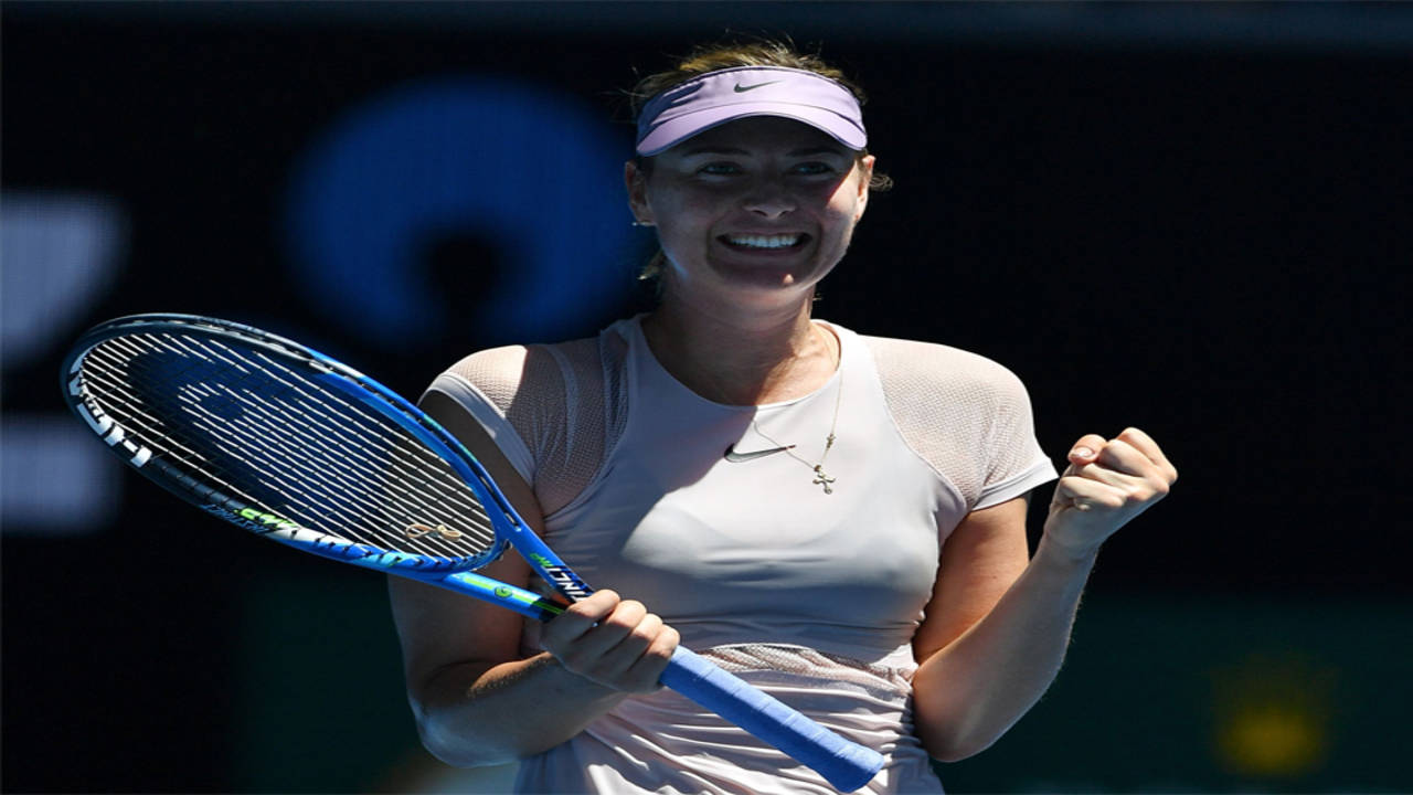 Winning return for Maria Sharapova too Tennis News