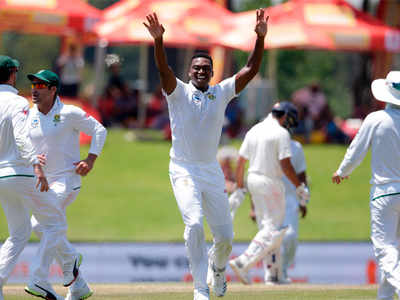2nd Test: Ngidi six-for seals series for South Africa