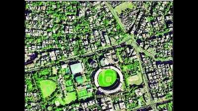 Cartosat clicks Holkar stadium, Indore awestruck