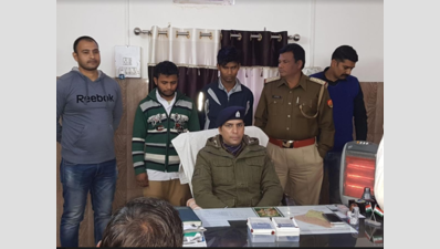 Two held for making Rs 10 lakh extortion bid to businessman