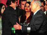 Amitabh Bachchan and Benjamin Netanyahu