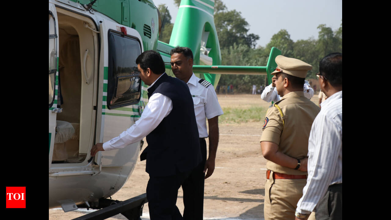 New norms to set up VIP helipads | Mumbai News - Times of India