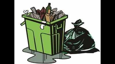 Bins in market areas with an eye to improve Swachh ranking