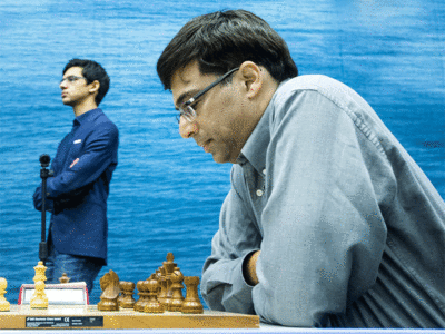 Viswanathan Anand draws with Anish Giri - The Economic Times